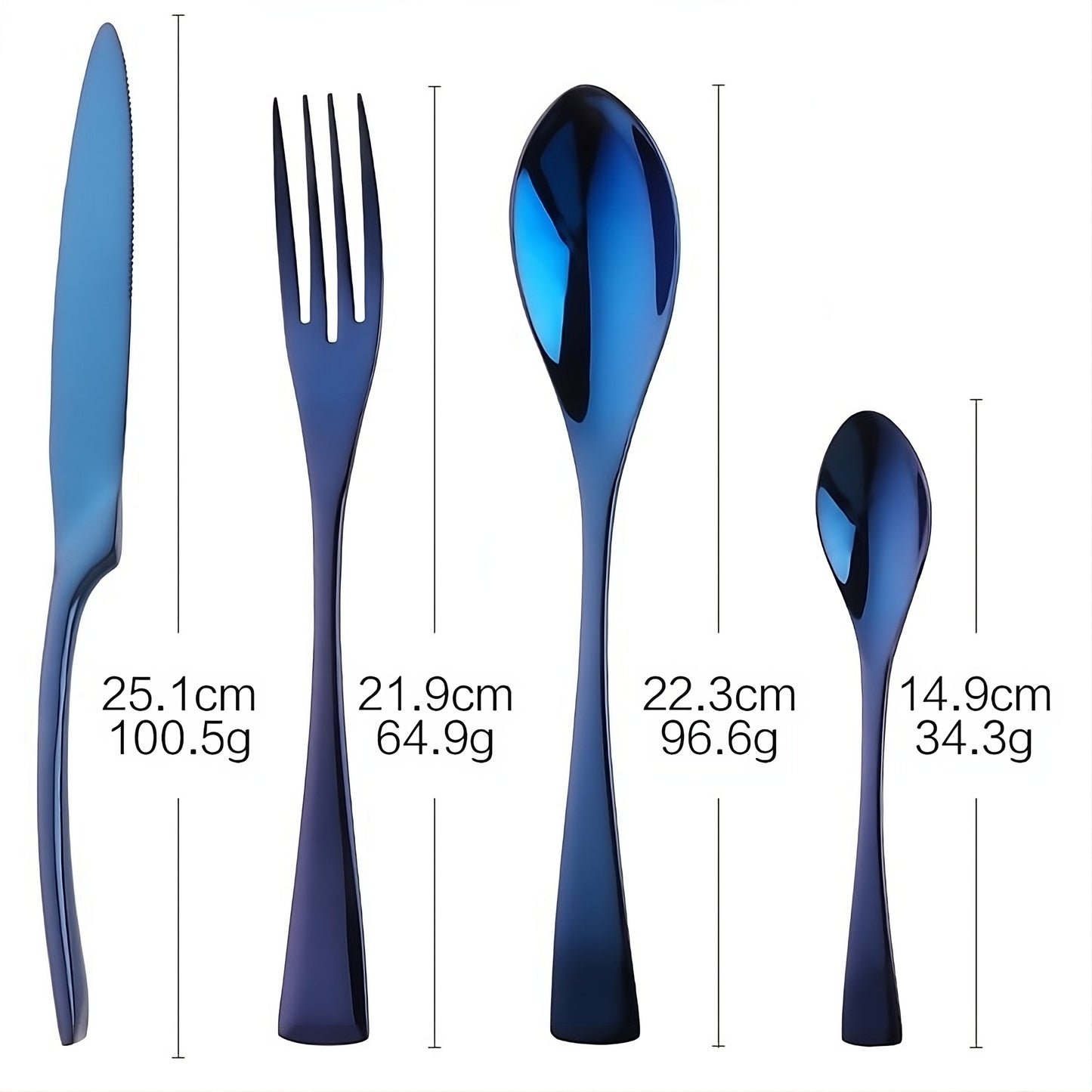 Azure Cutlery Set